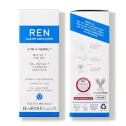 REN Clean Skincare Vita Mineral Active 7 Eye Gel 15ml -Estee Lauder Sales Store 10597210 9484864512153213