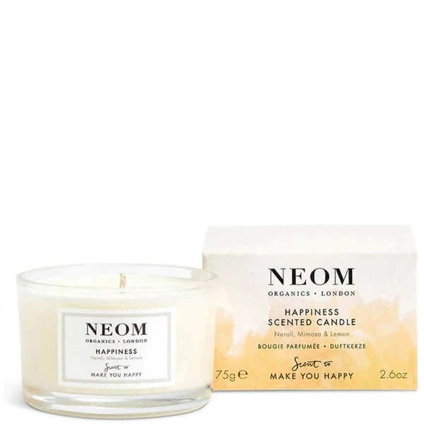 NEOM Happiness Scented Travel Candle 1 NEOM Happiness Scented Travel Candle