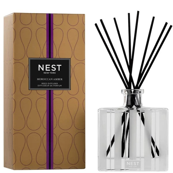 NEST New York Moroccan Amber Reed Diffuser 175ml 1 NEST New York Moroccan Amber Reed Diffuser 175ml