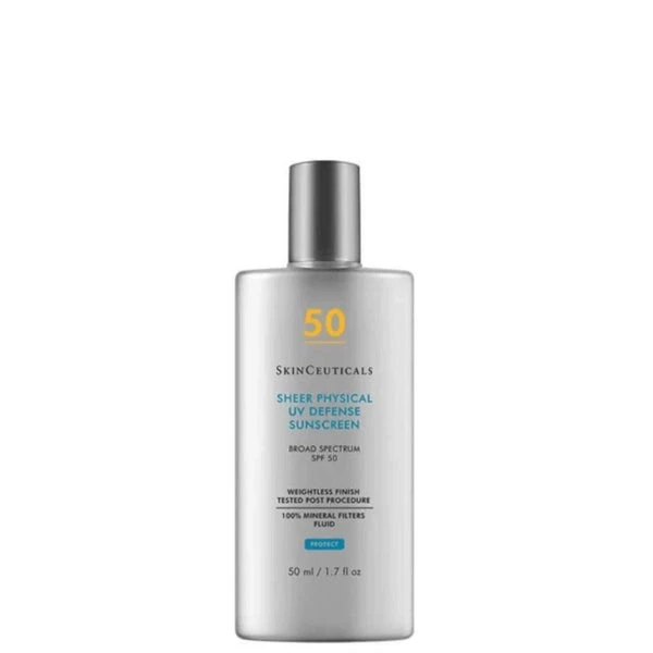 SkinCeuticals Sheer Physical UV Defense SPF 50 Mineral Sunscreen 1 SkinCeuticals Sheer Physical UV Defense SPF 50 Mineral Sunscreen
