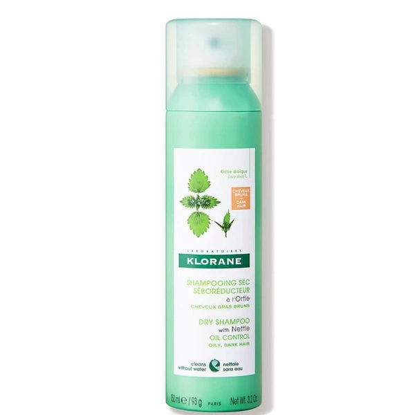 KLORANE Purifying Tinted Dry Shampoo With Nettle For Oily Brown-Dark Hair 150ml 1 KLORANE Purifying Tinted Dry Shampoo With Nettle For Oily Brown-Dark Hair 150ml