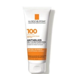 La Roche-Posay Anthelios Melt-in Milk Body & Face Sunscreen Lotion Broad Spectrum SPF 100