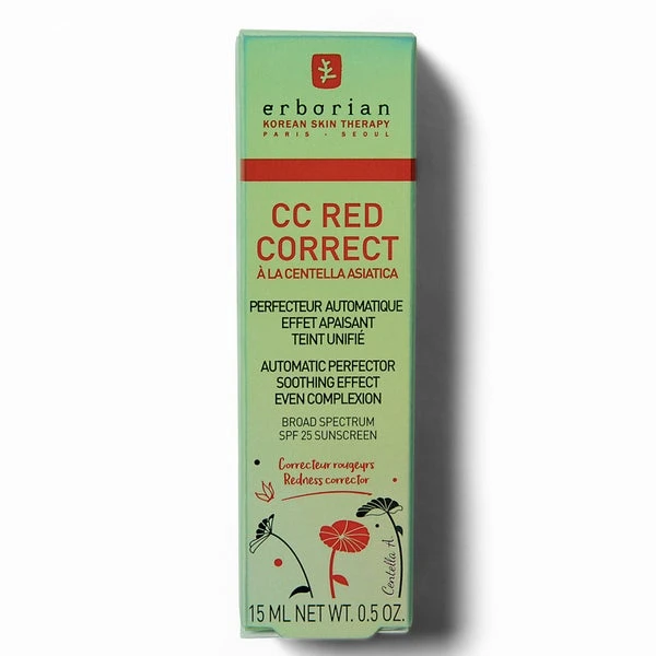 Erborian Travel Size CC Red Correct 0.5 Oz 2 Erborian Travel Size CC Red Correct 0.5 Oz - Image 2
