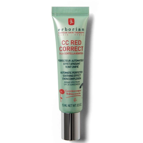Erborian Travel Size CC Red Correct 0.5 Oz 1 Erborian Travel Size CC Red Correct 0.5 Oz