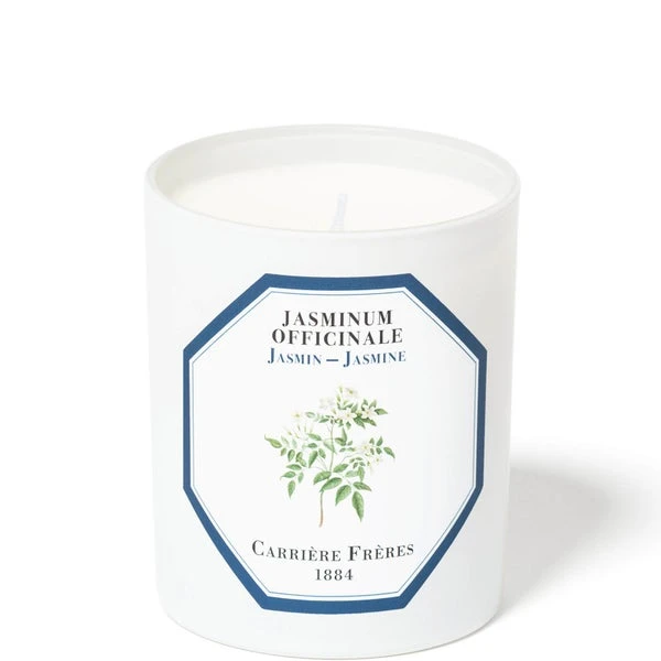Carrière Frères Scented Candle Jasmine - Jasminum Officinale - 185 G 1 Carrière Frères Scented Candle Jasmine - Jasminum Officinale - 185 G