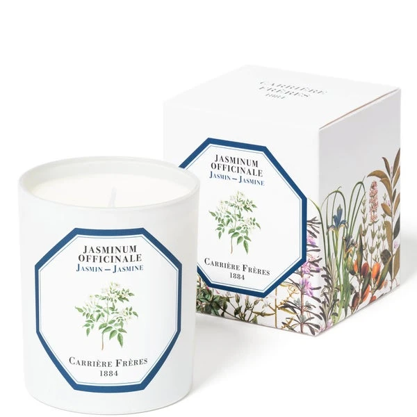 Carrière Frères Scented Candle Jasmine - Jasminum Officinale - 185 G 2 Carrière Frères Scented Candle Jasmine - Jasminum Officinale - 185 G - Image 2