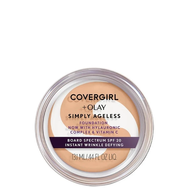 COVERGIRL Simply Ageless Instant Wrinkle Defying Foundation 7 Oz 1 COVERGIRL Simply Ageless Instant Wrinkle Defying Foundation 7 Oz