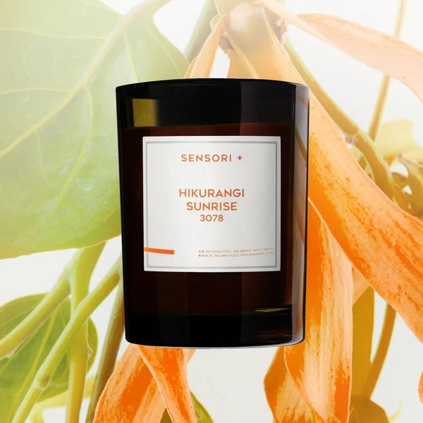 SENSORI+ Air Detoxifying Aromatic Hikurangi Sunrise Soy Candle 260g 2 SENSORI+ Air Detoxifying Aromatic Hikurangi Sunrise Soy Candle 260g - Image 2