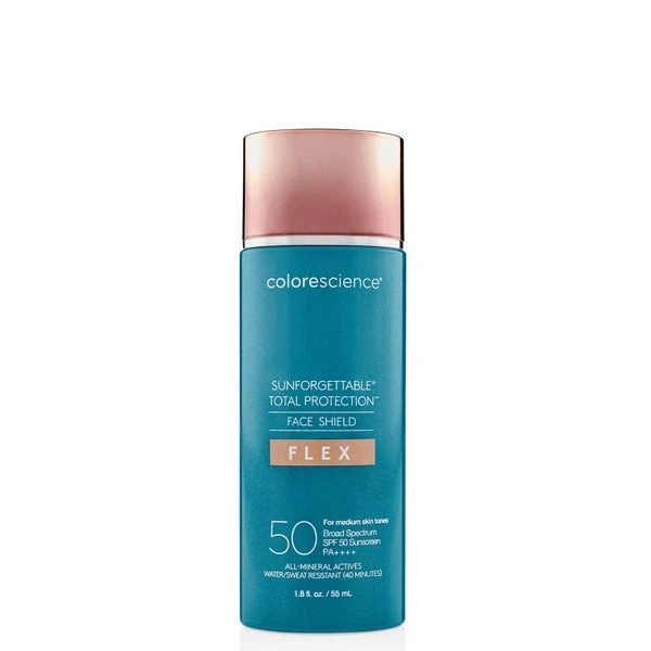 Colorescience Sunforgettable Total Protection Face Shield Flex SPF 50 - Medium 1.8 Fl. Oz 1 Colorescience Sunforgettable Total Protection Face Shield Flex SPF 50 - Medium 1.8 Fl. Oz