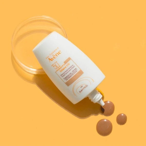 Avène Avene Solaire UV Mineral Multi-Defense Tinted Sunscreen Fluid SPF 50+ 1.7 Fl. Oz. 2 Avène Avene Solaire UV Mineral Multi-Defense Tinted Sunscreen Fluid SPF 50+ 1.7 Fl. Oz. - Image 2