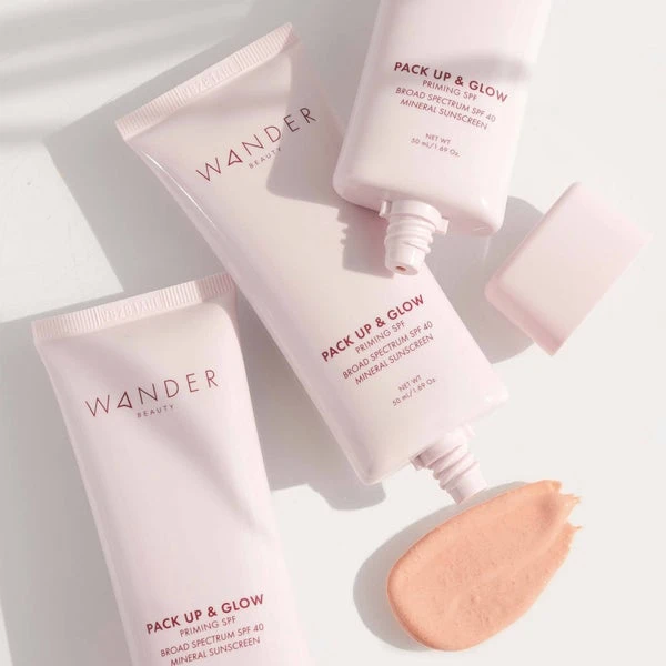 Wander Beauty Pack Up And Glow Priming SPF 1 Oz 2 Wander Beauty Pack Up And Glow Priming SPF 1 Oz - Image 2