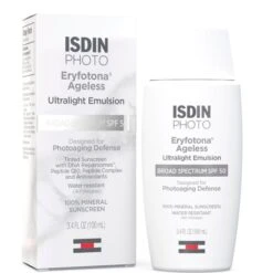 ISDIN Eryfotona Ageless Ultralight Tinted Mineral SPF 50 Sunscreen 3.4 Oz