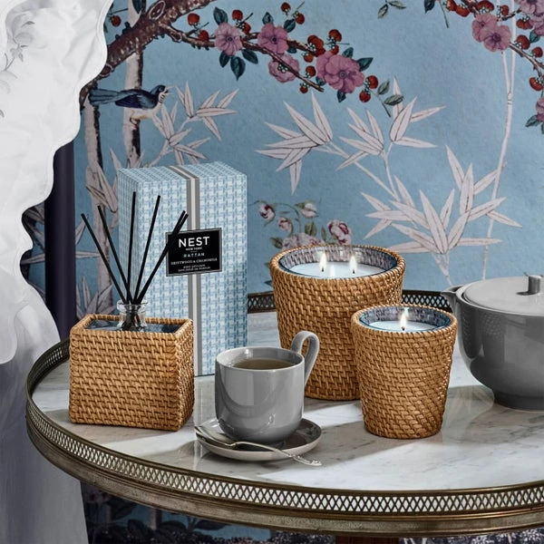 NEST New York Rattan Driftwood And Chamomile 3-Wick 600g 5 NEST New York Rattan Driftwood And Chamomile 3-Wick 600g - Image 5