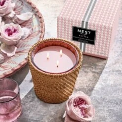 NEST New York Rattan Himalayan Salt And Rosewater 3-Wick 600g 7 NEST New York Rattan Himalayan Salt And Rosewater 3-Wick 600g -Estee Lauder Sales Store 14238480 1495023677019128